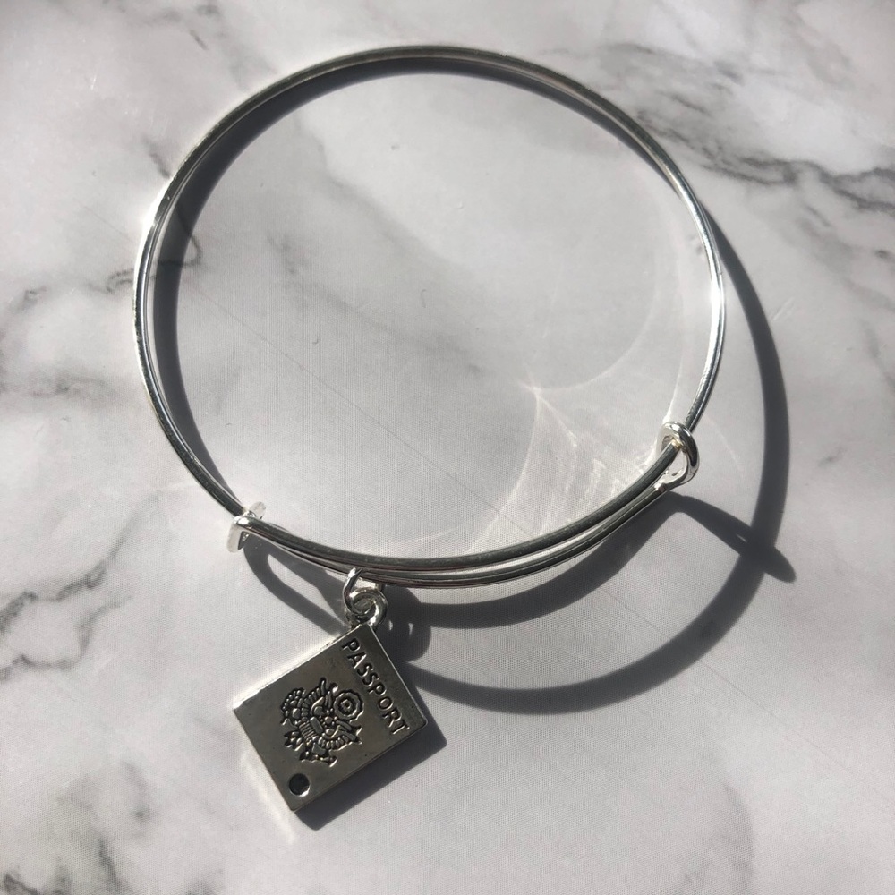 Passport Charm Bracelet